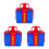 3Ensembles Décor Boîte Cadeau Réaliste 6