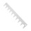 2Pièces Accessoire Apiculture Espacement Cadre Ruche Acier Argent 1