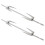 4Ensembles À Viande Rotative Acier Inoxydable Pour Bbq 1