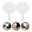 2Pièces Tableau Effaçable Double Face En Pour Classe 9