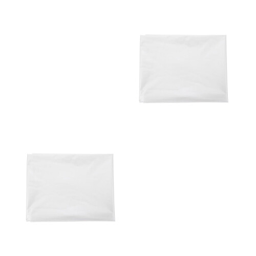 2Pièces Bâche Pe Transparente Protection Plantes Jardin 2
