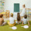 2Pièces Tableau Effaçable Double Face En Pour Classe 6