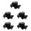 5Pièces Étrier De En Fer Pour Scooter 2 Temps Atv Noir 8