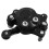 5Pièces Étrier De En Fer Pour Scooter 2 Temps Atv Noir 2