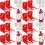 4Ensembles Support Mural D’extincteur Rouge Avec Fixation 4