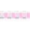 4Ensembles Marqueurs Rose Plastique Pour Positionnement 5