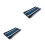 2Pièces Écharpe Rayée Style Confortable Durable 9