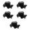 5Pièces Étrier De En Fer Pour Scooter 2 Temps Atv Noir 9