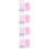 4Ensembles Marqueurs Rose Plastique Pour Positionnement 9