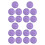 60Pièces Punaises Push Pins Décoratives Violet Pour Tableau Et Mur 3
