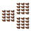 36Pièces Baguettes En Bois Support Canard Japonaise 7