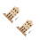 2Ensembles Jouet Puzzle Bois 3D Éducatif DIY Artisanat 4