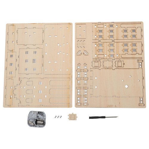 2Ensembles Jouet Puzzle Bois 3D Éducatif DIY Artisanat