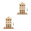 2Ensembles Jouet Puzzle Bois 3D Éducatif DIY Artisanat 7