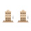 2Ensembles Jouet Puzzle Bois 3D Éducatif DIY Artisanat 5