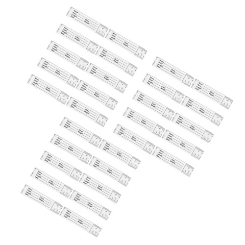 30Pièces Mètre Papier Double Échelle Pour Couture Poids 2