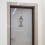 Panneaux Toilettes Noir Auto-Adhésifs 5
