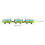 2Ensembles Jouet Train Alliage Vert Connectable Cadeau Enfants 10