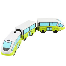 2Ensembles Jouet Train Alliage Vert Connectable Cadeau Enfants