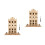 2Ensembles Jouet Puzzle Bois 3D Éducatif DIY Artisanat 8