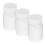 5Pièces Poudre De Flocage Blanche Pour Décoratifs DIY 3