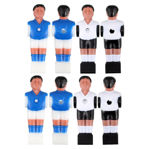 8Pcs Durable Resin Table Soccer Player Figurines Replacement Set