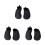 3Paires Pilates Silicone Antidérapantes Élasticité 8