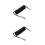 2Pcs Black PU Pneumatic Air Hose Couplings for Car Compressor System 5