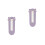 2Pièces Mesure Pied Bébé Violet Abs+tpr Règle Taille 8