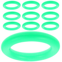 20Pcs Practical Green Plastic Fruit and Watermelon Display Ring Stands