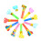 360Pcs Assorted Whistles Plastic Noise Makers for Parties 1