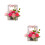 2Ensembles Kit Éducatif Création Panier Fleurs Multicolore En Feutrine 6