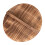 2Pcs Natural Wood Kitchen Pot Covers Thick Universal Pan Lids 2
