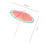Raindrops Cocktail Picks Assorted Color 50pcs 3.9x3.5in 2