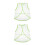 2Pièces Tablier Enfant Peva15 Vert Accessoire Dessin 6