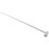 Silver Circular Saw Guide Track with Ruler for 1