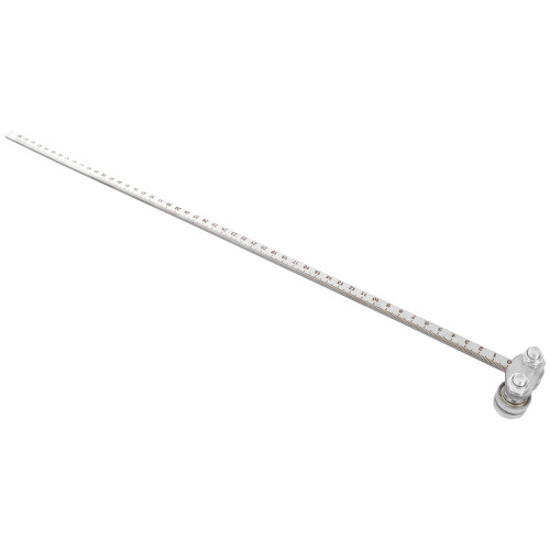 Silver Circular Saw Guide Track with Ruler for