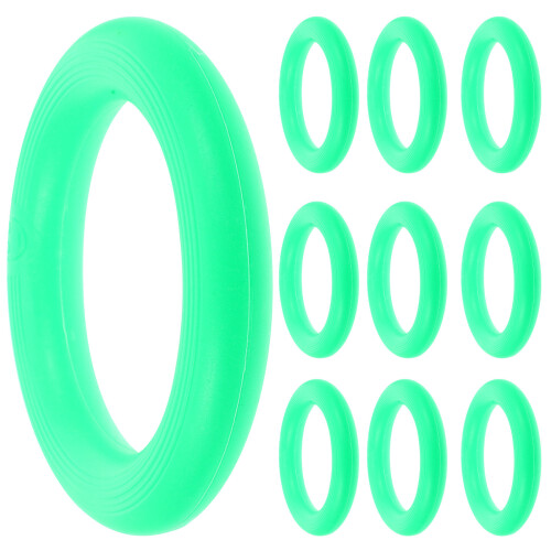 20Pcs Practical Green Plastic Fruit and Watermelon Display Ring Stands 1