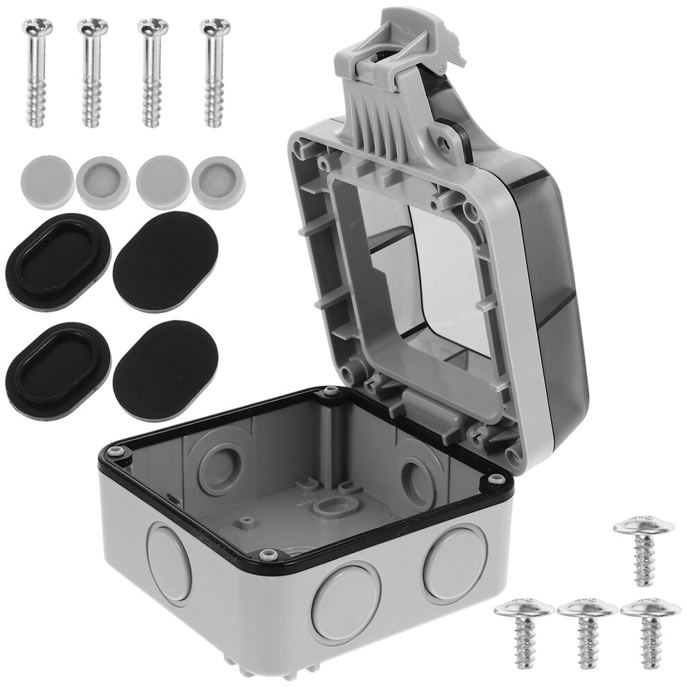 3Pcs Plastic Junction Box Weatherproof Electrical Project Box 3633982040442