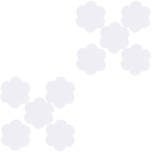 10Pcs White DIY Cotton Boards for Artists Using Oils Acrylics Tempera 2