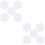 10Pcs White DIY Cotton Boards for Artists Using Oils Acrylics Tempera 6