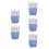 5Pièces Lingettes Bain En Double Usage Exfoliant 4
