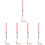 5Pcs Crusher Reusable Kitchen Masher with Comfortable Grip 5