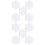 10Pcs White DIY Cotton Boards for Artists Using Oils Acrylics Tempera 5