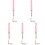 5Pcs Crusher Reusable Kitchen Masher with Comfortable Grip 2