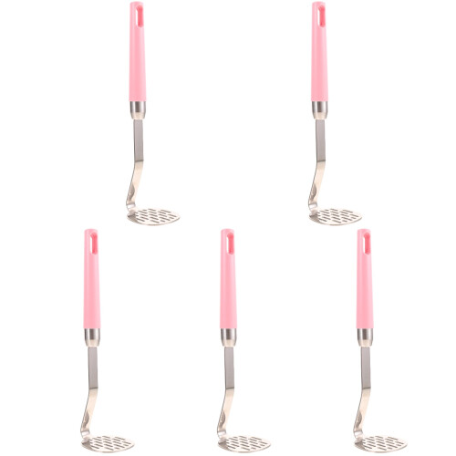 5Pcs Crusher Reusable Kitchen Masher with Comfortable Grip 1