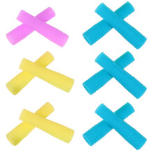 18Pairs Manicure Trimmer Handle Covers Silicone Sleeve Assorted Color