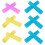 18Pairs Manicure Trimmer Handle Covers Silicone Sleeve Assorted Color 1