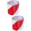 2Pcs Weatherproof Reflective Warning Tape Safety Sticker 8