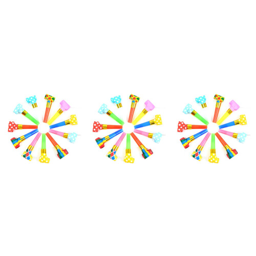 360Pcs Assorted Whistles Plastic Noise Makers for Parties 2